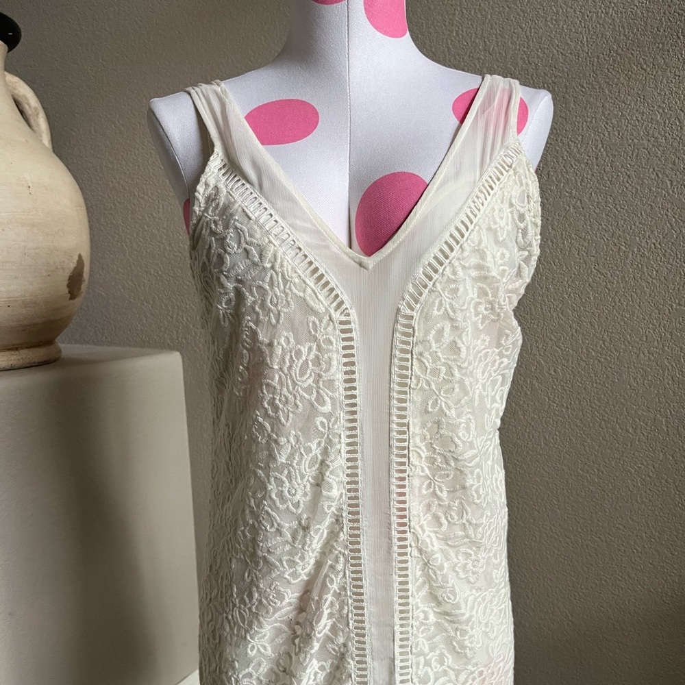 Abercrombie & Fitch Lace Dress with Slip, Size Small